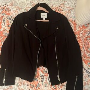 Moto jacket Black Old Navy bomber/ moto style jacket